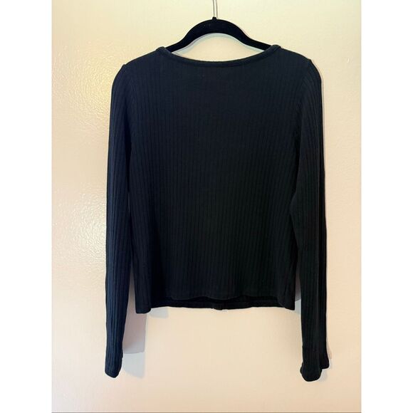 Madewell Ribbed Long Sleeve Top - Picture 3 of 3